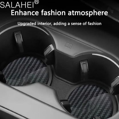 Tapis de dessous de verre antidérapant pour tasse d'eau de voiture, 2 pièces, pour Chery Jaecoo J7 J8 7 Tiggo 8plus 8 5 Plus 7pro Max Omoda 5 C5 Arrizo