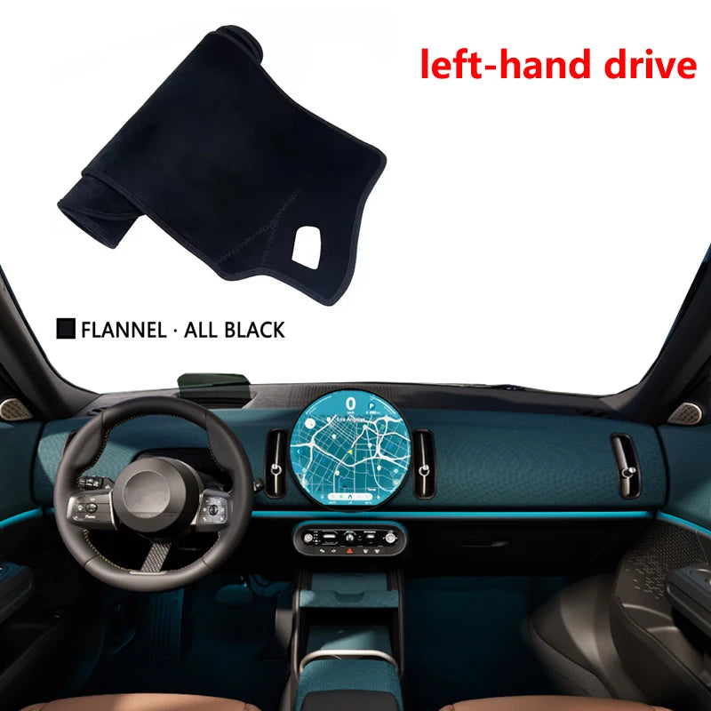 Couverture de tableau de bord pour Mini Countryman U25, accessoires 2024 2025 2026, tapis de Protection, Cape d'ombre, autocollant Anti-soleil pour voiture