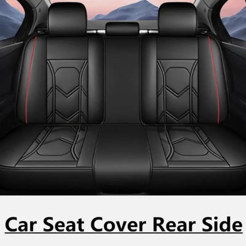 Ensemble complet de protection de siège de voiture en cuir PU pour Chevrolet, housse de siège avant et arrière imperméable pour 5 sièges, automobile respirante