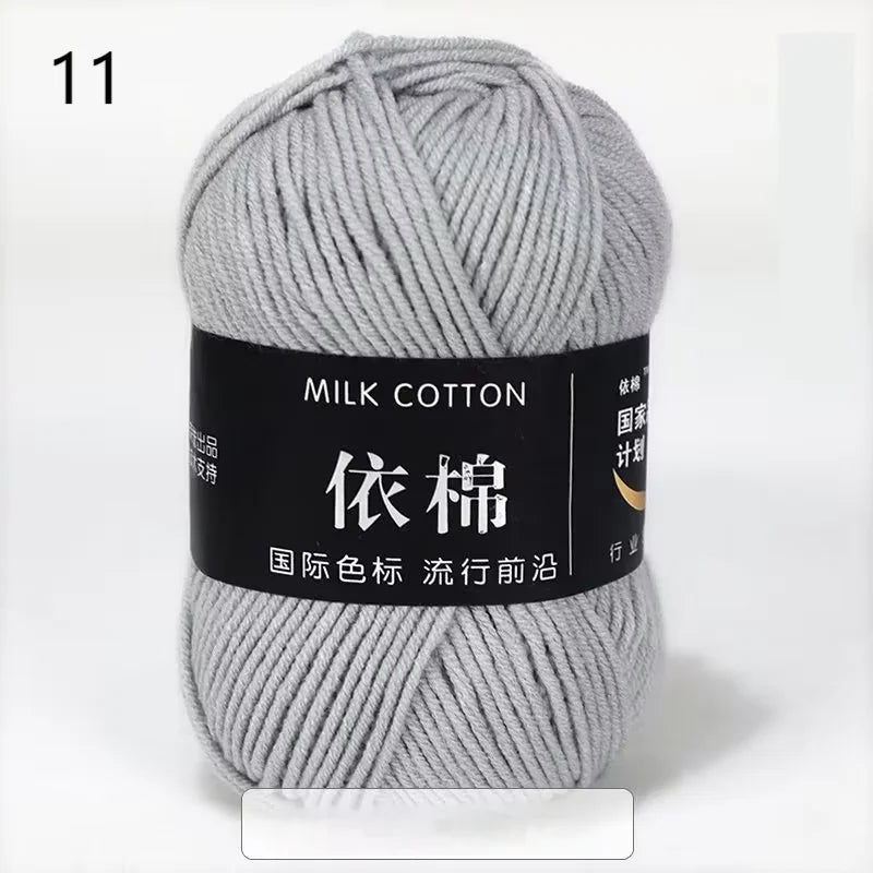 Nouveau 10 pièces série rose fil lait coton fil combinaison Crochet tricot fil ensemble pour bricolage à la main artisanat pull écharpe tricot