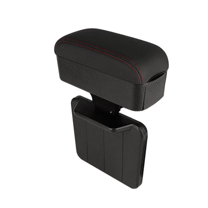 Organisateur de stockage d'espace de Console centrale de voiture réglable en hauteur avec plateau relevable Support de coude accoudoir pour SUV berline