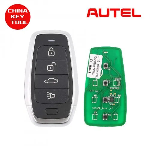 1PCS Autel IKEYAT004CL AT004CL Universel Smart Remote Key 4 Boutons AUTEL SMART KEY Pour Autel Smart Key Pour KM100 IM508 IM608