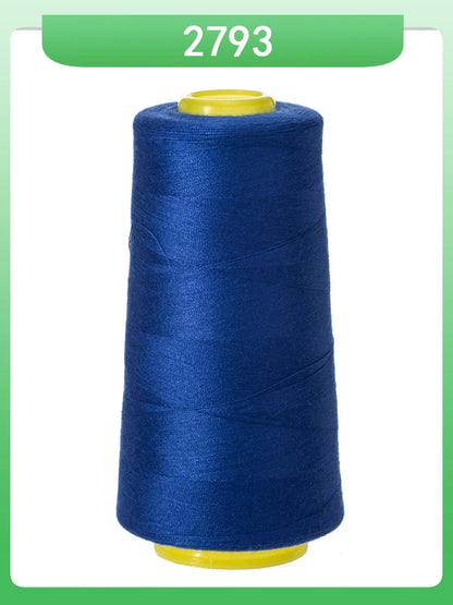 Fil à coudre ultra-fin 602-fil en polyester semblable à la soie à grande vitesse 60s/2 5000m, pour machine à broder et travaux d'aiguille délicats