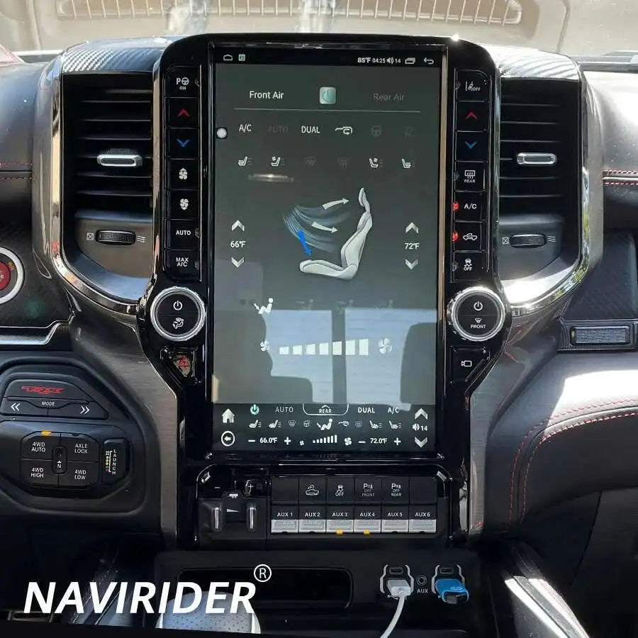 Lecteur de limitation d'autoradio pour Dodge Ram, Android, Bluetooth, écran, audio, DSP, stéréo, 1Din, 1500, 2500, 3500, 2019, 2020, 2021, 2022