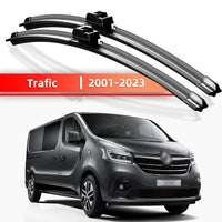 Les essuie-glaces de voiture conviennent aux accessoires de fenêtre de pare-brise de voiture Renault Trafic 2001-2023 2002 2008 2010 2015 2019 2020