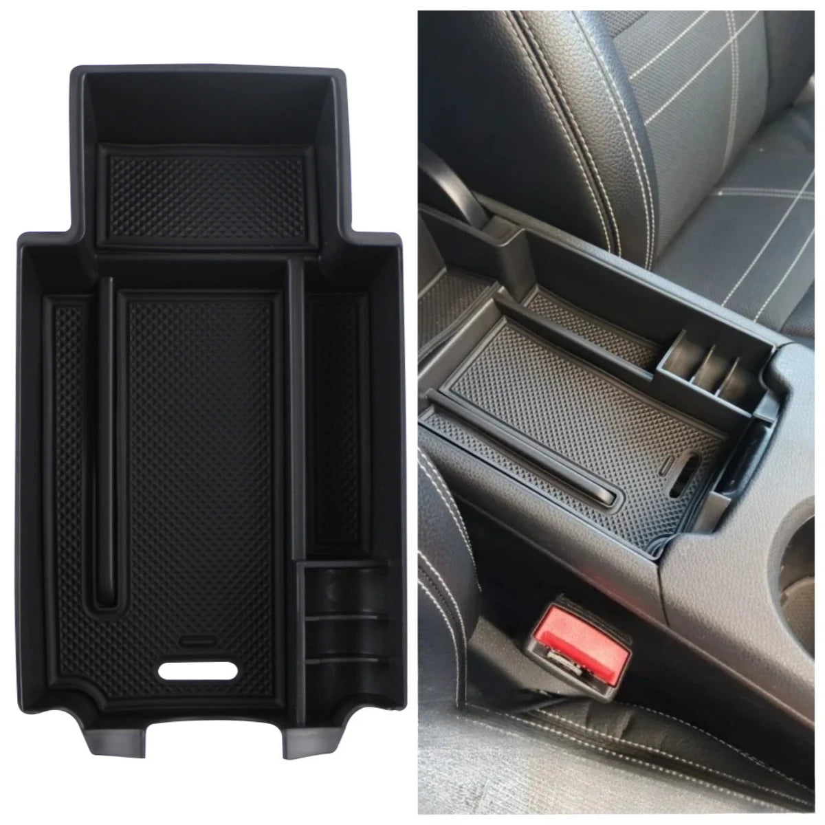 Boîte de rangement d'accoudoir de Console centrale de voiture, emballage d'articles divers, pour Mercedes Benz GLA X156 A B classe W176 W246 MB A180 B200 GLA250 AMG