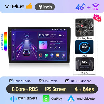 Junsun Android Auto autoradio pour citroën C2 C3 2001 2002 2003 2004-2010 multimédia sans fil CarPlay SWC GPS Navi RDS DSP FM