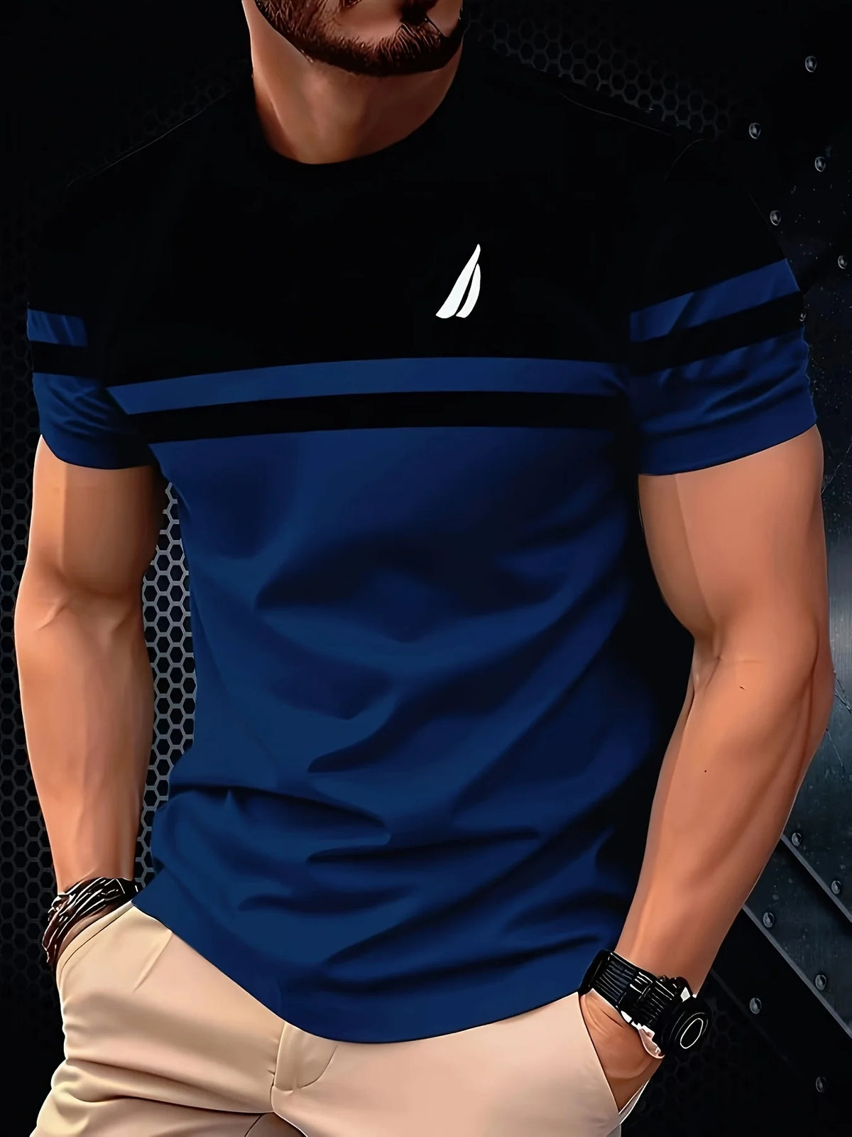 2026 T-Shirt homme vêtements été hommes Logo imprimé haut à manches courtes grande taille T-Shirt style décontracté à la mode T-Shirt vêtements