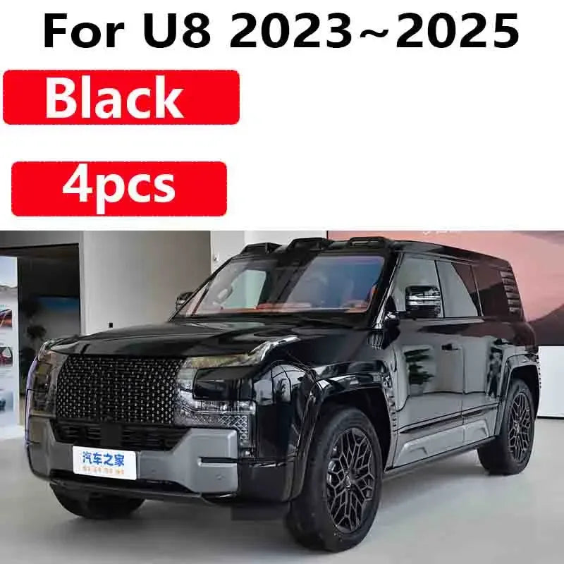 Garde-boue de roue avant, peinture de cuisson, garde-boue de voiture, accessoires automobiles pour BYD Yangwang U8 2023 2024 2025