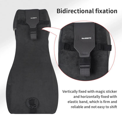 LIVICHEPIN appui-tête de voiture Protection de la taille coussin de dossier de siège de voiture coussin lombaire automatique soutien de la taille coussin de taille intégré