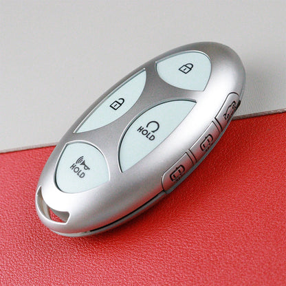 Coque de porte-clé de voiture, boîtier pour Hyundai Kona Ev Grandeur GN7 IONIQ 6 Santa Fe Sonata Staria Tucson Elantra 2024 2025