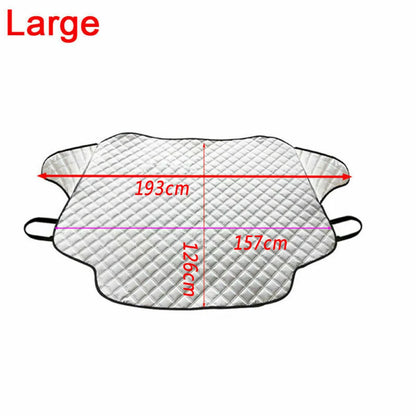 Couverture magnétique de pare-brise avant de voiture couverture de pare-soleil d'automobile garde de gel de glace d'hiver protecteur de pare-soleil couverture de voiture imperméable