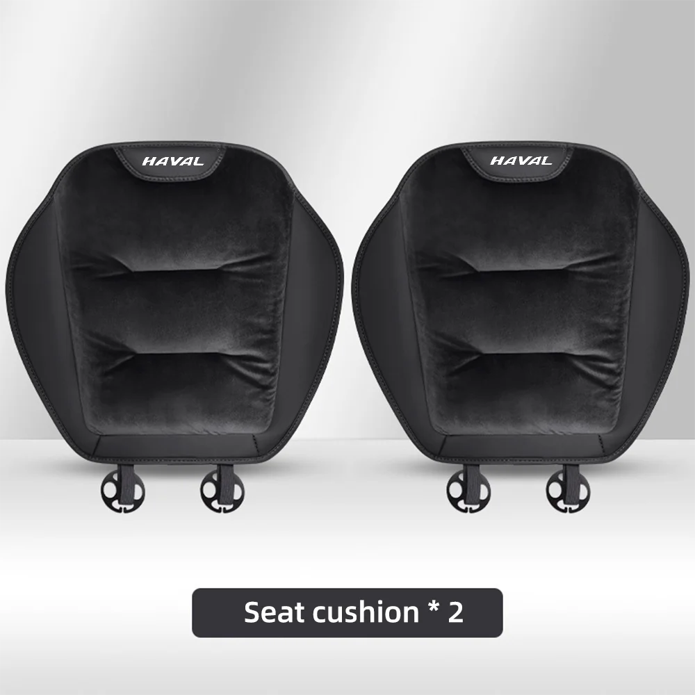Housse de siège de voiture en flanelle, pour Haval H6 GT H7 Jolion Pro Ultra Dargo H6 H9 H8, accessoires chauds d'hiver en peluche pour coussin de siège avant/arrière