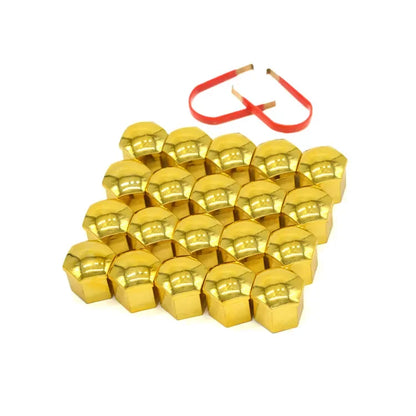 Bouchons d'écrou de roue de voiture, 20 pièces, antirouille, couvercles de Protection de vis de moyeu de voiture, bouchons de vis de pneu de voiture, couvercles de boulons d'écrou, extérieur automobile 17/19/21mm