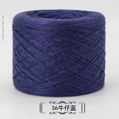 Fil pour bébé en laine mercerisée, 250g/boule, pour écharpe, tige tricotée à la main, fil d'aiguille, fil de coton au lait, fil de coton au Crochet, bricolage Swea