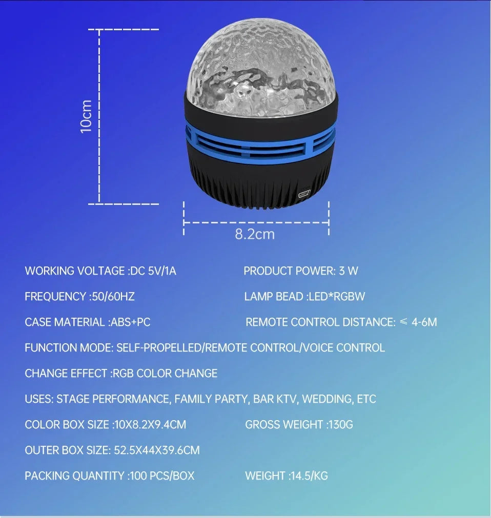 جهاز عرض النجوم المجرة Aurora، تأثيرات المسرح، إضاءة ليلية مع جهاز تحكم عن بعد USB، ضوء سماء LED لغرفة النوم، هدية عيد الميلاد وعيد الميلاد للأطفال