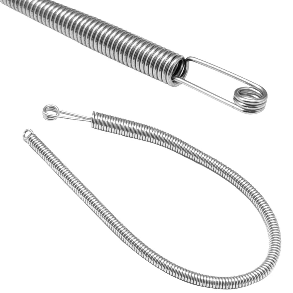 Enfile-cordon à ressort pliable, Clip pour pantalons, sweat à capuche, bande élastique, cordon en dentelle, fil à cordon Flexible, accessoires de couture, bricolage