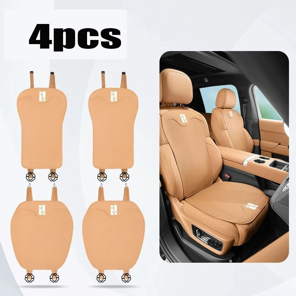 Housses de siège de voiture en cuir pour BYD U8 YangWang U8 2024 2025, coussin de dos respirant, accessoires de protection durables