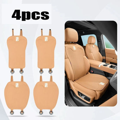 Housses de siège de voiture en cuir pour BYD U8 YangWang U8 2024 2025, coussin de dos respirant, accessoires de protection durables