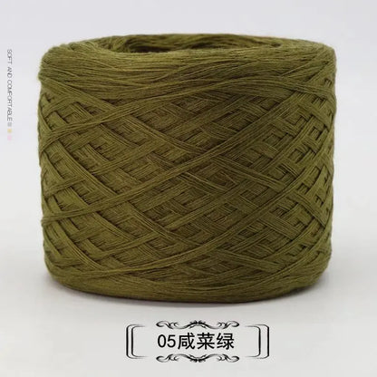 Fil pour bébé en laine mercerisée, 250g/boule, pour écharpe, tige tricotée à la main, fil d'aiguille, fil de coton au lait, fil de coton au Crochet, bricolage Swea