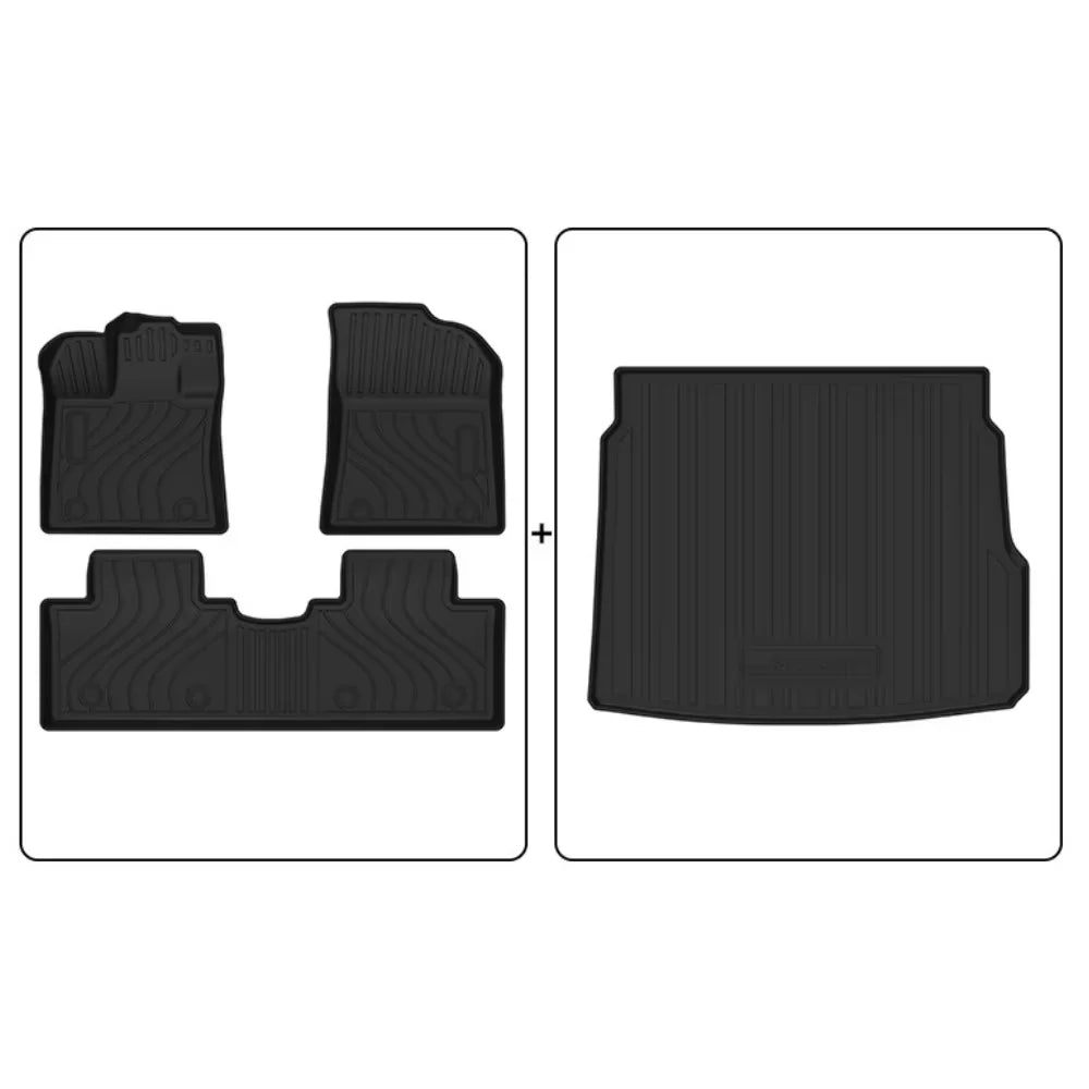 Tapis de sol de voiture pour Geely Galaxy Starship 7 EM-i 2025 2026, protection contre tous temps, coussinets de pieds, doublures de chargement imperméables, accessoires