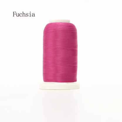 Fil laineux en Nylon à haute élasticité Tex 18, fil extensible, épaisseur moyenne, 1000 mètres de Long, surjet de couture sans couture, 8 couleurs au choix