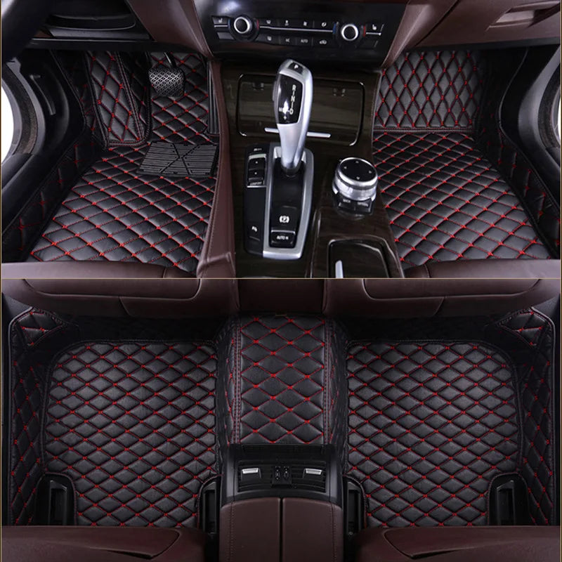 Tapis de sol de voiture en cuir personnalisé, pour BAIC B80 2021 2022 2023 2024 2025 2026 2027, accessoires d'intérieur