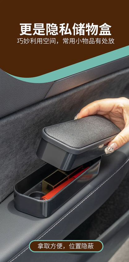 Support de porte de voiture réglable en hauteur, repose-coude universel, organiseur de porte de voiture, coussin de repose-bras intérieur dissimulé