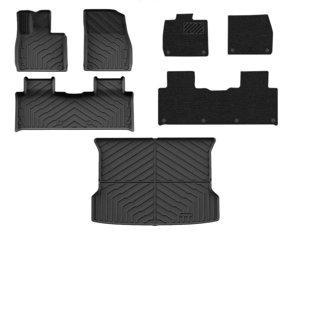 Tapis de sol de voiture pour Xpeng G6 2023 – 2025, doublure de chargement, tapis de coffre TPE 3D Xiaopeng, imperméable, plateau inodore, conduite à gauche