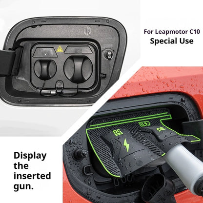 Pour Leapmotor B01 B10 C01 C10 C11 C16 24-26 dédié nouvelle énergie Port de chargement de voiture couverture de protection étanche pistolet couverture de pluie