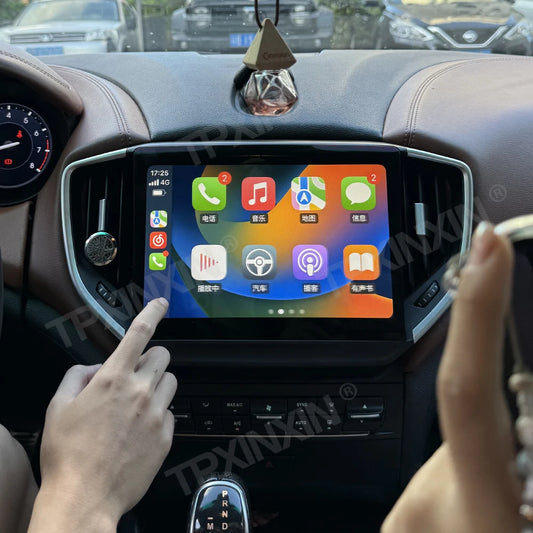 Écran 10,26 pouces 4K Qualcomm pour Maserati Ghibli 2017-2020, mise à niveau 2026, autoradio multimédia, lecteur GPS, navigation CarPlay, unité principale