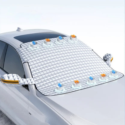 RazorRide – couverture de protection contre la neige pour voiture, pare-soleil magnétique pour bloc de pare-brise avant, couverture extérieure d'hiver pour Automobiles