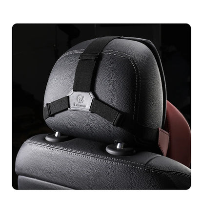 Coussin de nuque et support lombaire en mousse à mémoire de forme pour voiture, soulage le cou et le bas du dos, facile à installer, disponible en plusieurs couleurs
