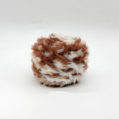 Fil de fourrure Super doux, 1 œuf de 100 grammes, fil de fausse fourrure épais et moelleux pour cils, accessoires et couvertures pour écharpe tricotée au Crochet