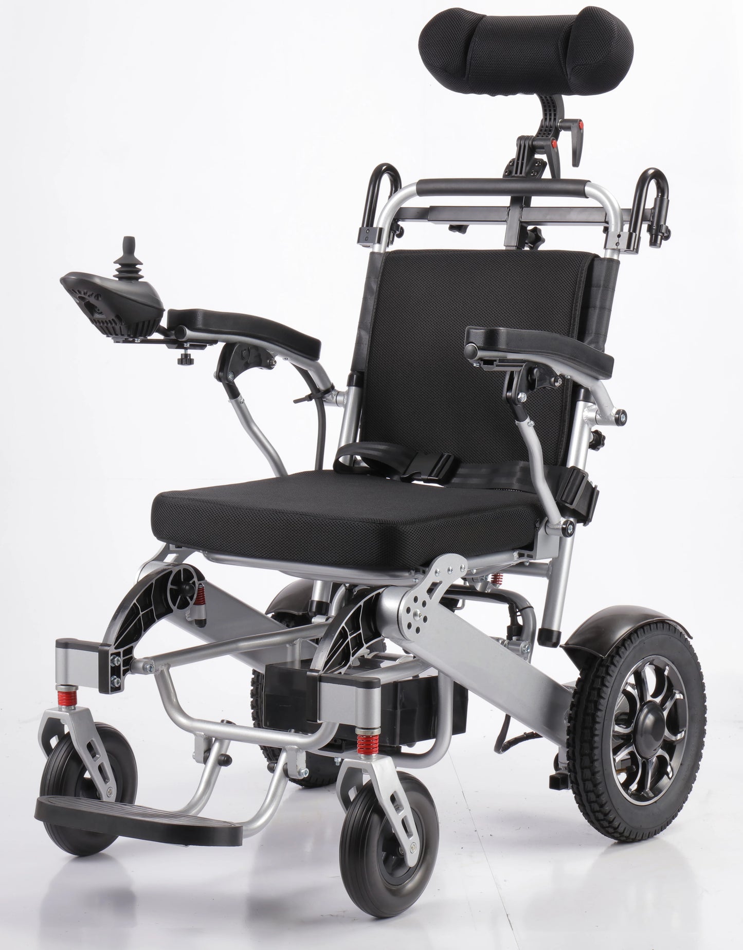 Fauteuil roulant électrique portable pour personnes âgées et handicapées, batterie au lithium de haute technologie 2024