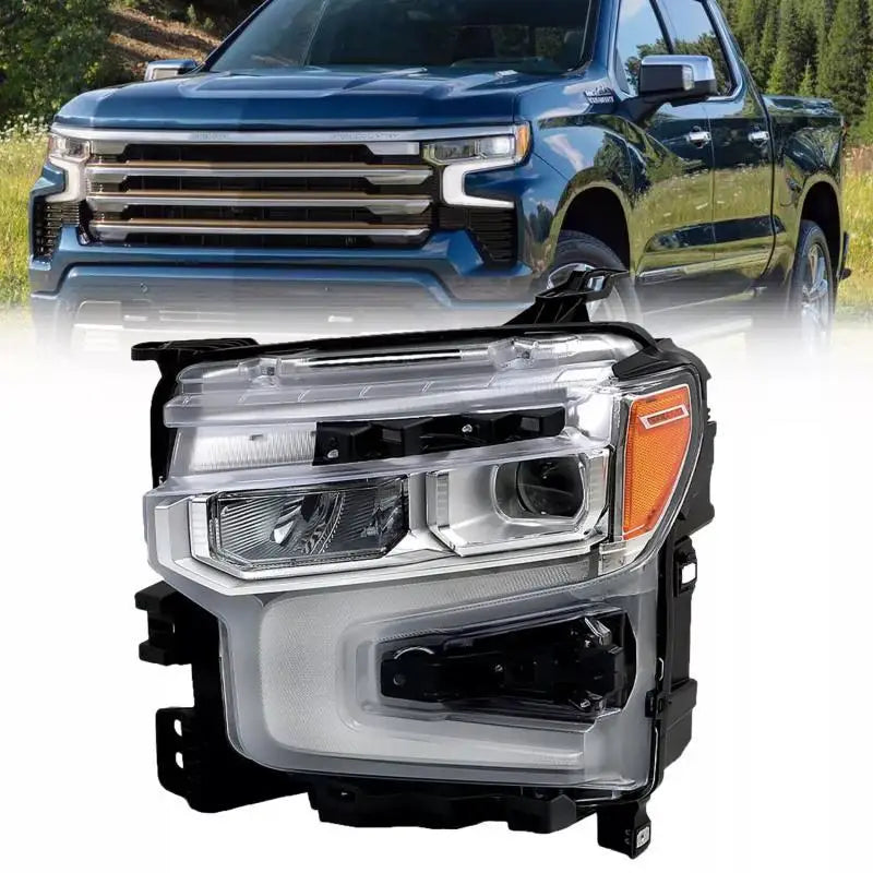 Convient aux phares DRL Chevrolet Silverado 1500 LED 2022-2024