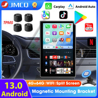 Autoradio Android 13 9 pouces, lecteur vidéo multimédia, 4 go + 64 go, sans fil, Carplay, Android Auto, Navigation GPS, écran Intelligent pour voiture