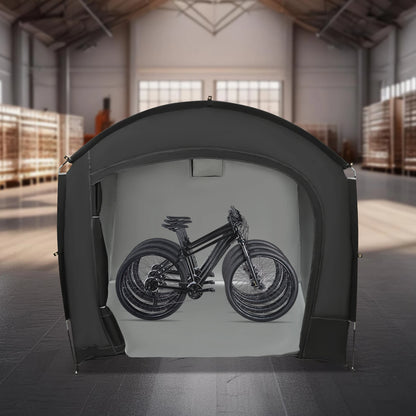 Abri de rangement de vélo pour 1-4 vélos, tente d'abri de vélo Portable et étanche 220x150x185cm, couverture de pare-soleil pliable en tissu Oxford 210D