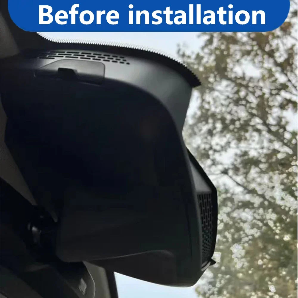 AutoBora-Caméra de tableau de bord DVR de voiture, moniteur vidéo 24H pour Lynk & Co 01, 3840, 2160, 4K, WiFi, 2023x2024