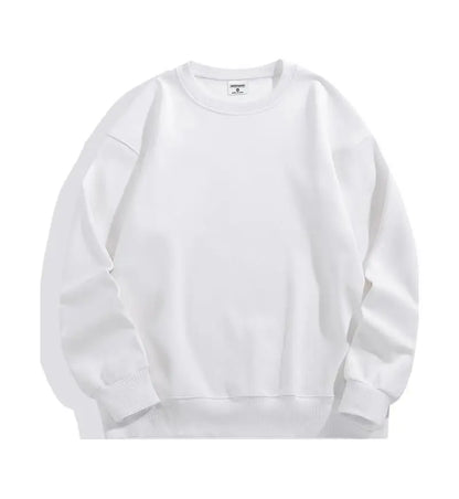 Bricolage Logo personnalisé 500GSM poids lourd hommes sweats à capuche nouveau automne hiver épais coton hommes haut couleur unie sweat à capuche pull