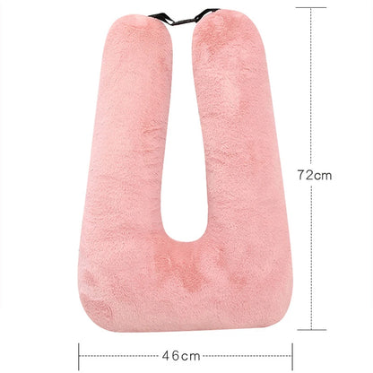 Oreiller de voiture ceintures de sécurité oreillers couverture voiture enfants voyage oreillers de couchage ceinture de sécurité automatique coussin en peluche épaulière Animal mignon
