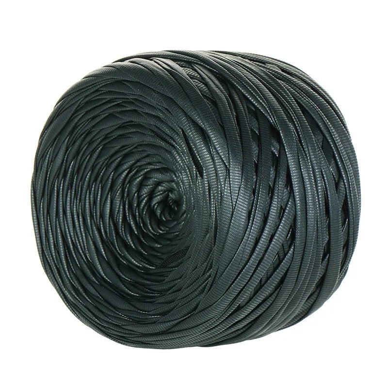 Fil en cuir synthétique mat Nappa 200g/rouleau, fil à tricoter et à crocheter pour sacs faits main et artisanat