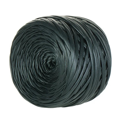 Fil en cuir synthétique mat Nappa 200g/rouleau, fil à tricoter et à crocheter pour sacs faits main et artisanat