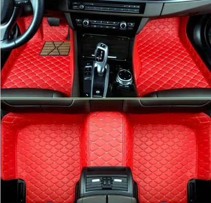 Tapis de sol de voiture personnalisés adaptés à la BMW X5 5 sièges véhicule électrique 2017-2019 tapis de pied en cuir automatique tapis