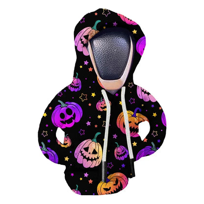 Couvercle universel de levier de changement de vitesse de voiture, couverture de sweat-shirt pour pommeau de levier de vitesse automobile, accessoires d'intérieur à capuche