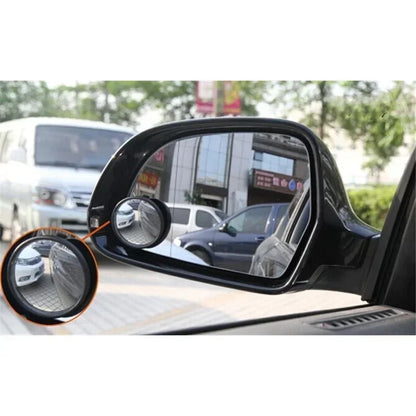 Rétroviseur latéral convexe grand angle 360° pour voiture, aide au stationnement, petit rétroviseur rond de sécurité pour véhicule