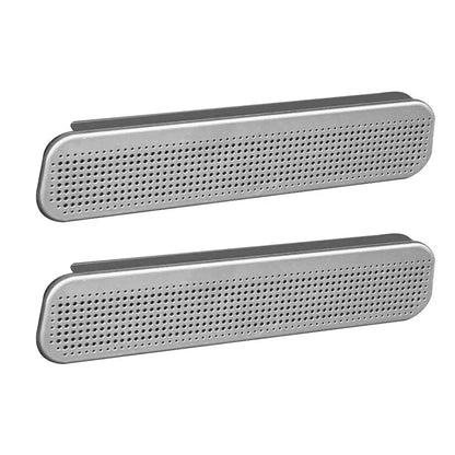 1 paire de couvercles de protection de sortie de climatiseur de voiture, pour BYD Song PLUS 2025, Anti-blocage, Grille de sortie de siège arrière, décor