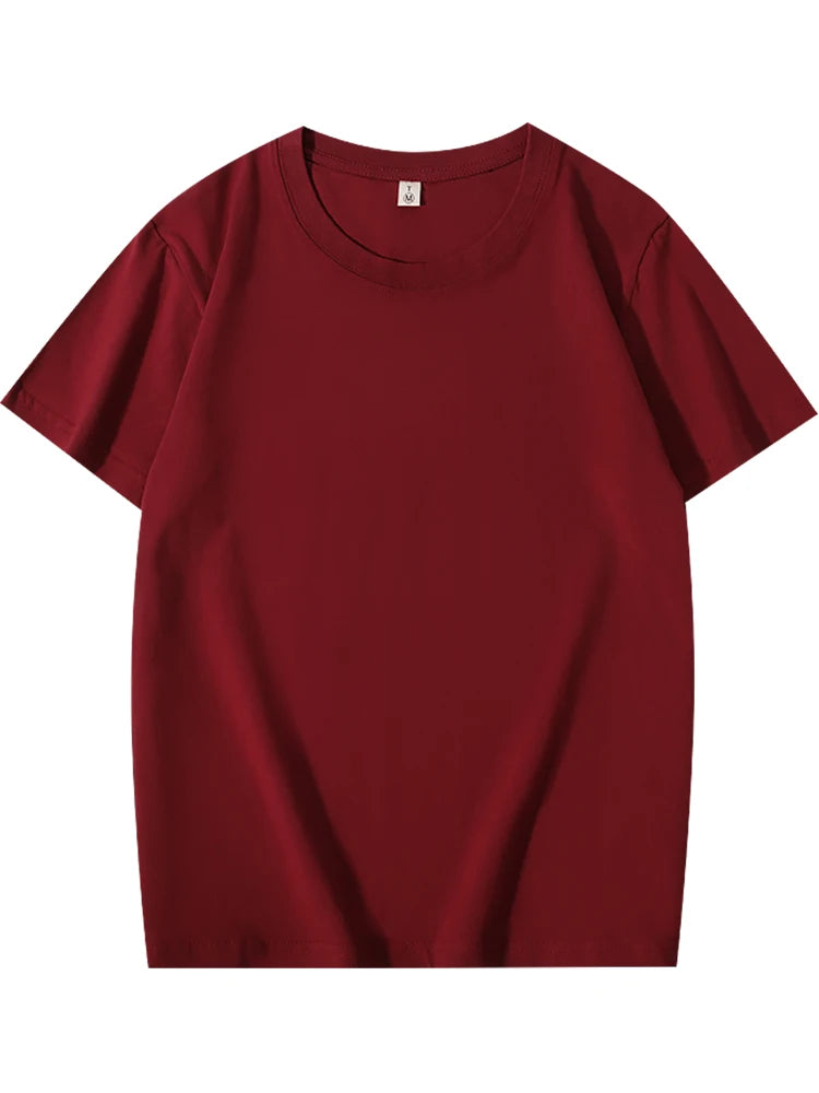 T-shirt personnalisé gratuit impression Logo Image vêtements de travail bricolage haut à manches courtes 100% coton entreprise broderie équipe Culture chemise