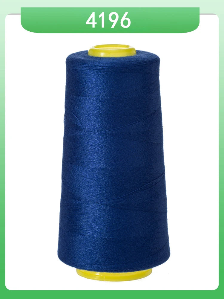 Fil à coudre ultra-fin 602-fil en polyester semblable à la soie à grande vitesse 60s/2 5000m, pour machine à broder et travaux d'aiguille délicats