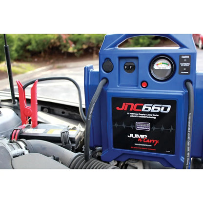 Démarreur de saut professionnel Clore Jump-N-Carry JNC660 - 1700 amplificateurs de pointe, alimentation portable 12 V pour démarrage fiable des véhicules